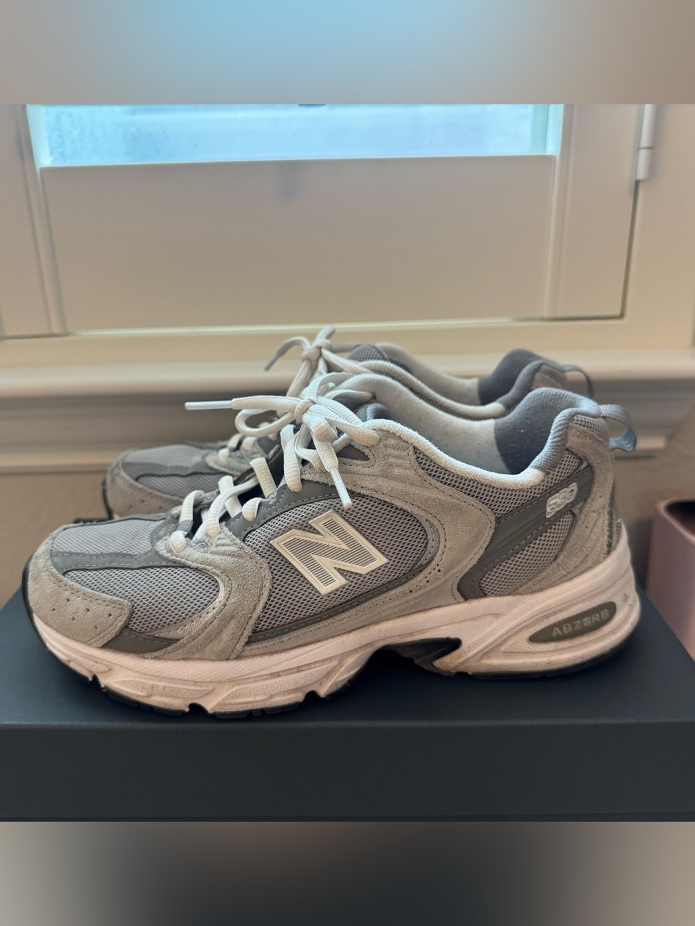 New Balance 530 women sneakers - grey color size women 6 - Picture 2 of 8